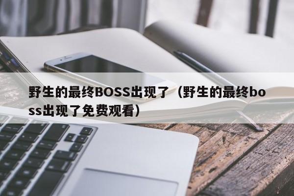 野生的最终BOSS出现了（野生的最终boss出现了免费观看）
