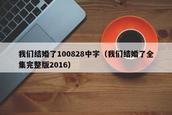 我们结婚了100828中字（我们结婚了全集完整版2016）